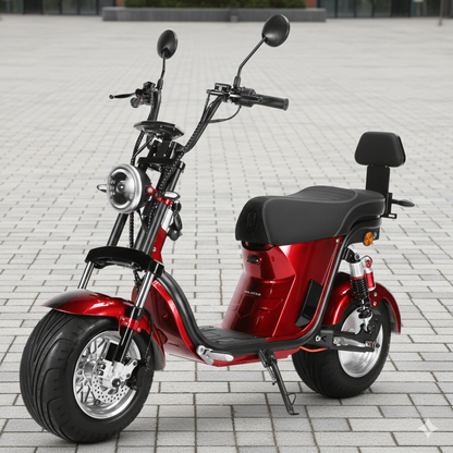 Scooter Elétrica X12 Premium 1000W | 0 KM (Ano 2026)