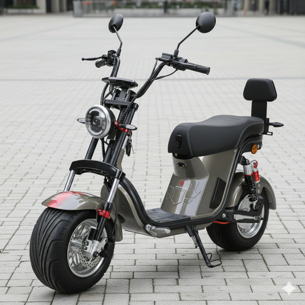 Scooter Elétrica X12 Premium 1000W | 0 KM (Ano 2026)