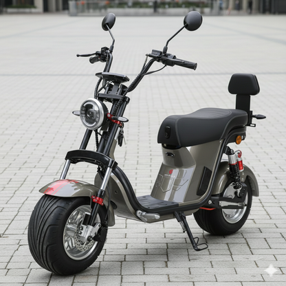 Scooter Elétrica X12 Premium 1000W | 0 KM (Ano 2026)