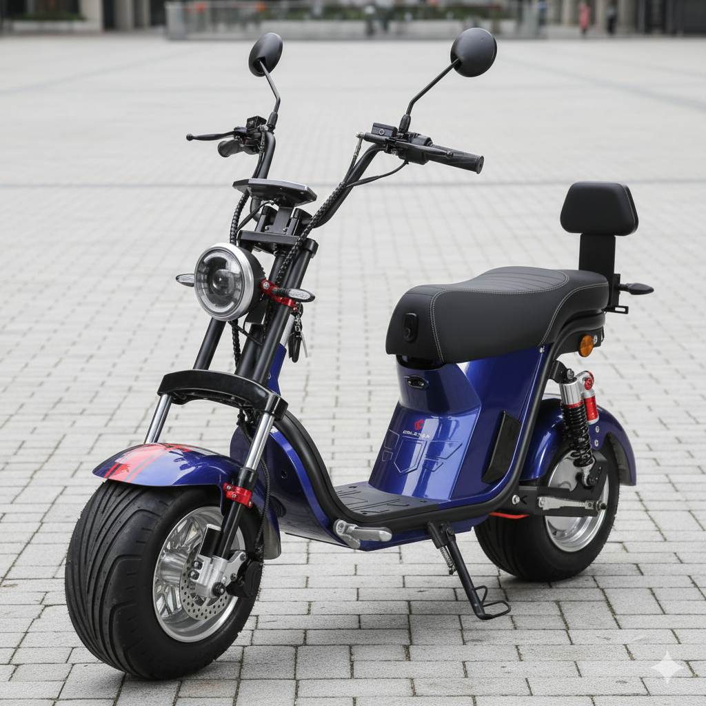 Scooter Elétrica X12 Premium 1000W | 0 KM (Ano 2026)